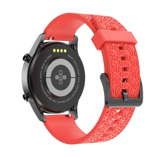 FUSION Y Samsung Galaxy Watch Szilikon szíj 22mm - Piros okosóra kellék