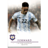 Futera 2021 Futera Unique World Football FORWARD - Amethyst #78 Lautaro Martinez 07/60