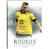 Futera 2021 Futera Unique World Football ROOKIES - Emerald #94 Dejan Kulusevski 26/50