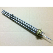  Fűtőbetét 2&quot; menetes 4500 W saválló (3x1500W) L 424mm #(rendelésre)# beépíthető gépek kiegészítői
