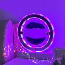  Futóhomok hangulatú asztali lámpa,bluetooth hangszóróval világítás
