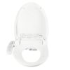  Fűtött WC-ülőke, állítható hőmérséklet, tartós anyag, FEHÉR