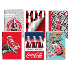 Füzet Bestbuy Coca-Cola A5 50 lapos vonalas füzet