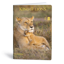  Füzet kockás LIPAMILL A/4 40 lapos King of lions füzet
