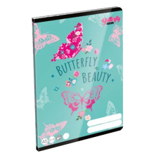  Füzet LIZZY CARD A/5 40 lapos sima Lollipop Cute Butterfly füzet