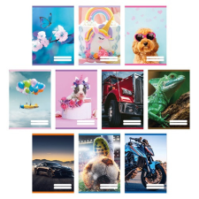  Füzet pd kisalakú 27-32 kockás School United 2023 füzet