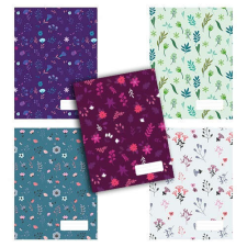 Füzet pd nagyalakú 40 lapos kockás Fancy Florals vegyes füzet