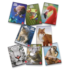Füzet Pigna Animal A/5 tűzött 42 lapos kockás füzet