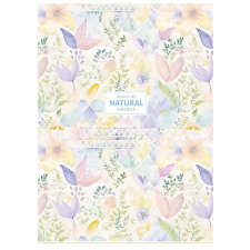  Füzet, tűzött, A4, vonalas, 80 lap, SHKOLYARYK "Natural", vegyes füzet