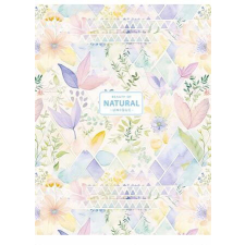  Füzet, tűzött, A5, kockás, 48 lap, SHKOLYARYK "Natural", vegyes füzet