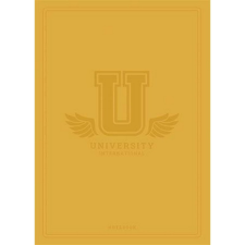 Füzet, tűzött, A5, kockás, 60 lap, SHKOLYARYK "University International", vegyes füzet