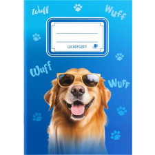  Füzet, tűzött, A5, lecke, 34 lap, ICO &quot;Süni&quot;, kutyás füzet