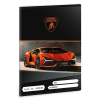  Füzet vonalas ARS UNA A/5 32 lapos 14-32 1. osztályos Lamborghini narancssárga