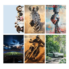  Füzet vonalas STREET A/5 50 lapos Maxi margóval füzet