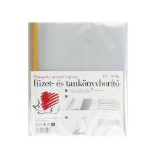 Füzetborító ICO Süni A/5 öntapadós csíkkal víztiszta 10 db/csomag füzetborító