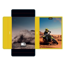 Füzetbox NEBULO A/4 hullámkarton Motocross füzetbox