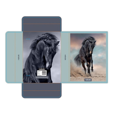  Füzetbox NEBULO A/5 hullámkarton Lovas (HB-A5-LOVAS) füzetbox