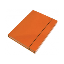  Füzetbox OPTIMA A/4 3 cm-es gerinccel narancs füzetbox