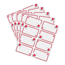  Füzetcímke ICO Süni 40 db/csomag füzetcímke