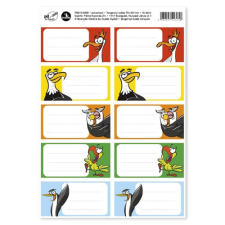  Füzetcímke pd 76x38 mm Tengernyi tudás 10 db/ív füzetcímke