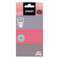  Füzetcímke STREET Sweet 9 címke/csomag füzetcímke