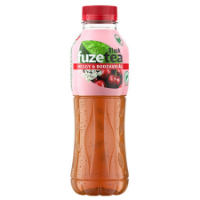  Fuzetea fekete tea 0,5 l Meggy-Bodzavirág üdítő, ásványviz, gyümölcslé