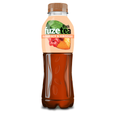 FUZETEA őszibarack-rózsa tea 0,5l DRS egyutas visszaváltási díjas üdítőital (1888013) üdítő, ásványviz, gyümölcslé