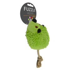 Fuzzle süni 5 csipogóval zöld kutyajáték játék kutyáknak