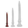 FXDragon HEELIX S – prémium piros dildó (28 x 4 cm)