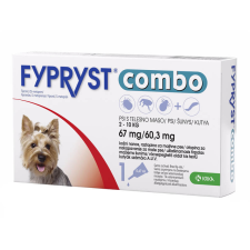  Fypryst Combo kutya 2-10 kg – 1 db élősködő elleni készítmény kutyáknak