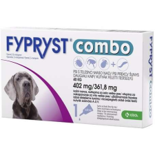 Fypryst Combo spot on kutyáknak (10 pipetta; 10 x 402 mg; 40 kg fölötti kutyáknak) élősködő elleni készítmény kutyáknak
