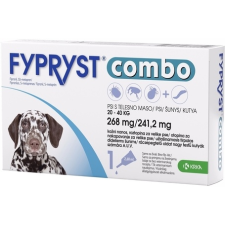Fypryst Combo spot on kutyáknak (1 pipetta; 20-40 kg-os kutyáknak; 268 mg) élősködő elleni készítmény kutyáknak
