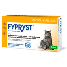 Fypryst Fypryst rácsepegtető oldat macskáknak (3 x 0.5 ml, 3 x 1 pipetta) élősködő elleni készítmény kutyáknak