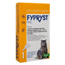  Fypryst Macska Spot On Ampulla kullancs és bolha elleni csepp Macskáknak élősködő elleni készítmény macskáknak