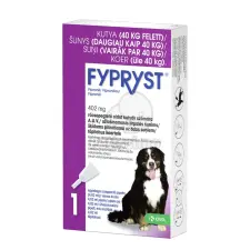  Fypryst rácsepegtető oldat kutyáknak XL 5 x (1 x 4,02 ml) élősködő elleni készítmény kutyáknak