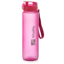 G21 - 1000ml, fagyos rózsaszín kulacs, kulacstartó