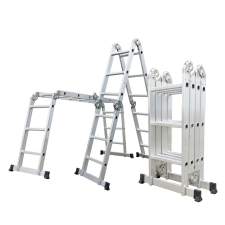 G21 3,7m multifunkciós alumínium Létra/Állvány GA-G21-SZ 4x3 létra és állvány