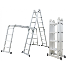 G21 4,6m multifunkciós alumínium Létra/Állvány GA-SZ-4x4 létra és állvány
