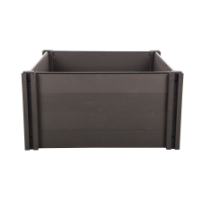  G21 Crop magaságyás 106 x 106 x 54, WPC, Ében kerti tárolás