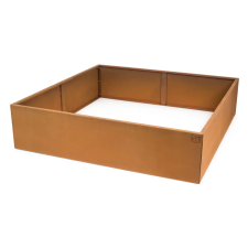 G21 G21 Corten magaságyás, 132 × 32 × 132 cm. kerti tárolás