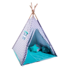 G21 G21 játék – Teepee sátor Tó királyság, türzkizkék játszósátor, alagút