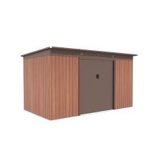 G21 GRAH 700 kerti tároló - 340 x 206 cm, barna, kicsomagolt, 2.minőségű kerti tárolás