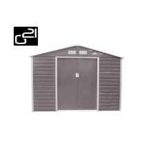 G21 Kerti fém ház G21 GAH 706 - 277 x 255 cm - szürke kerti tárolás