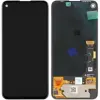  G949-00052-01 Gyári akkufedél hátlap - burkolati elem Google Pixel 4a 5G, Fekete