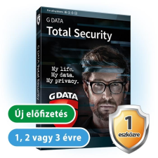G Data Total Security 1 eszközre karbantartó program