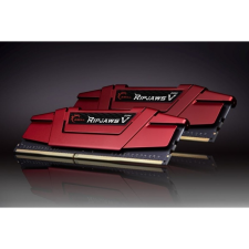 G.Skill 16GB DDR4 2400MHz Kit(2x8GB) RipjawsV Red (F4-2400C15D-16GVR) memória (ram)
