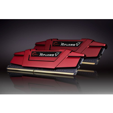 G.Skill 16GB DDR4 2666MHz Kit(2x8GB) RipjawsV Red (F4-2666C15D-16GVR) memória (ram)
