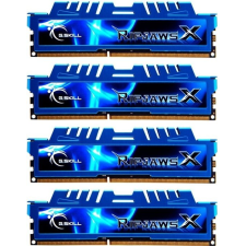 G.Skill 32GB /2400 RipjawsX Blue DDR3 RAM KIT (4x8GB) (F3-2400C11Q-32GXM) memória (ram)