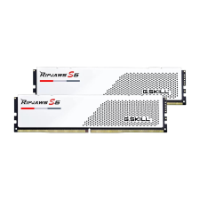 G.Skill 32GB DDR5 6400MHz Kit(2x16GB) Ripjaws S5 White memória (ram)