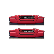 G.Skill 8GB DDR4 2666MHz Kit(2x4GB) RipjawsV Red (F4-2666C15D-8GVR) memória (ram)